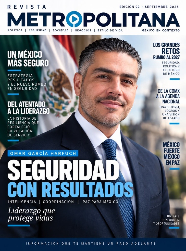 Revista Metropolitana, edición de Septiembre 2026: Seguridad con resultados