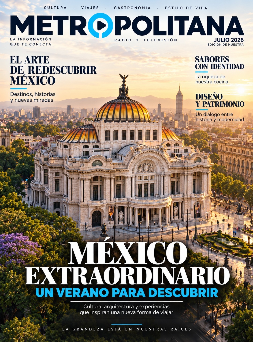 Revista Metropolitana, Julio 2026: México extraordinario