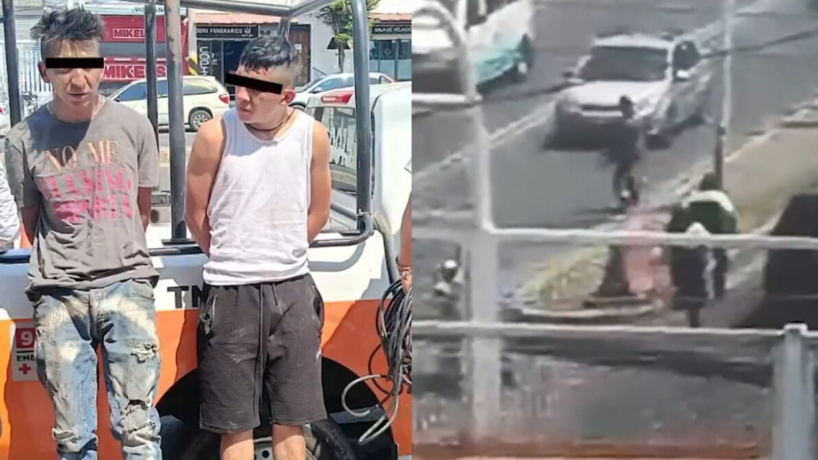 Asaltan gasolinera en Tecámac y desatan intensa persecución.